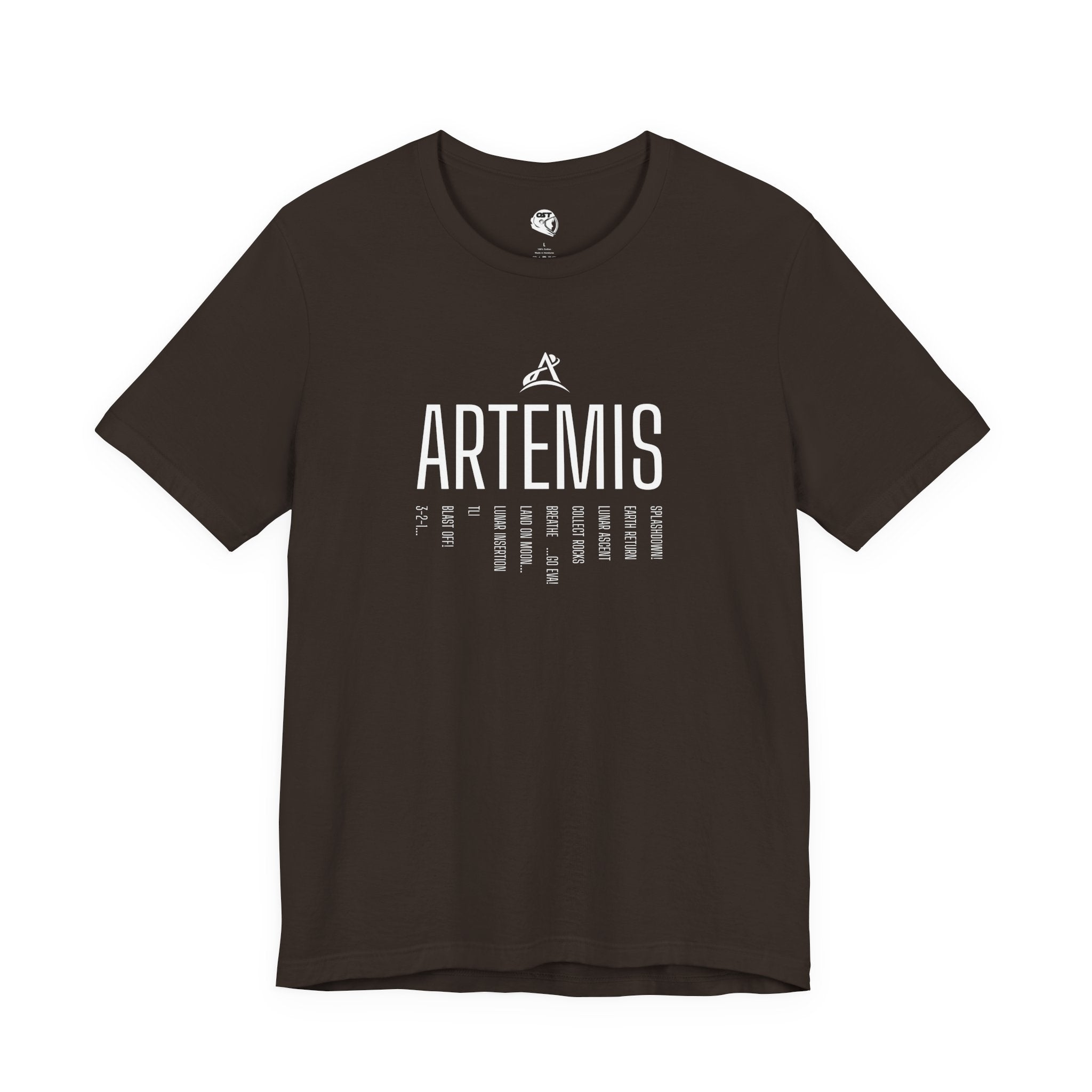 Artemis Mission Timeline T-shirt | Space Mission Graphic Tee