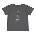 Astronaut Kid on Moon Toddler Tee | Space Helmet Rocket Illustration