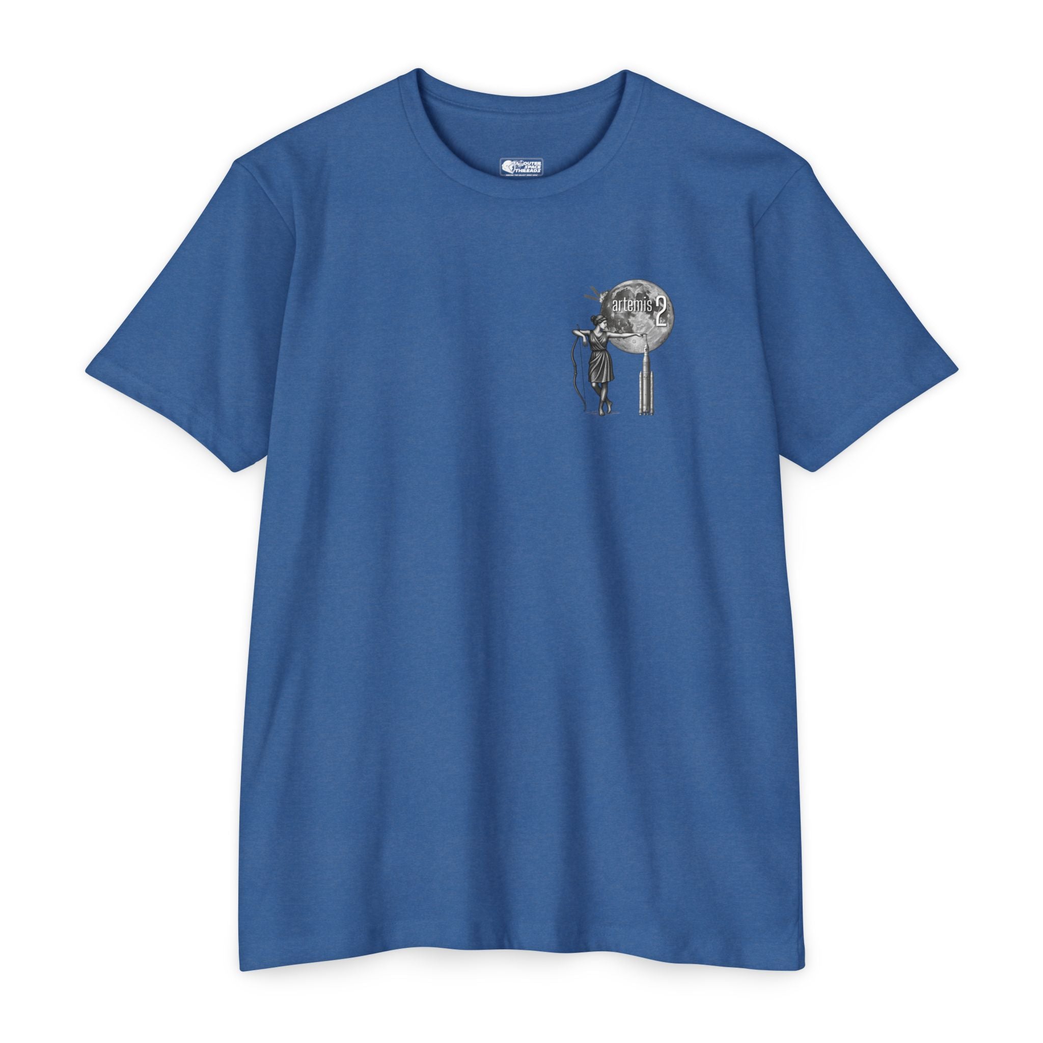 Artemis 2 Free Return Trajectory T-shirt | Spacecraft Moon Mission Tee