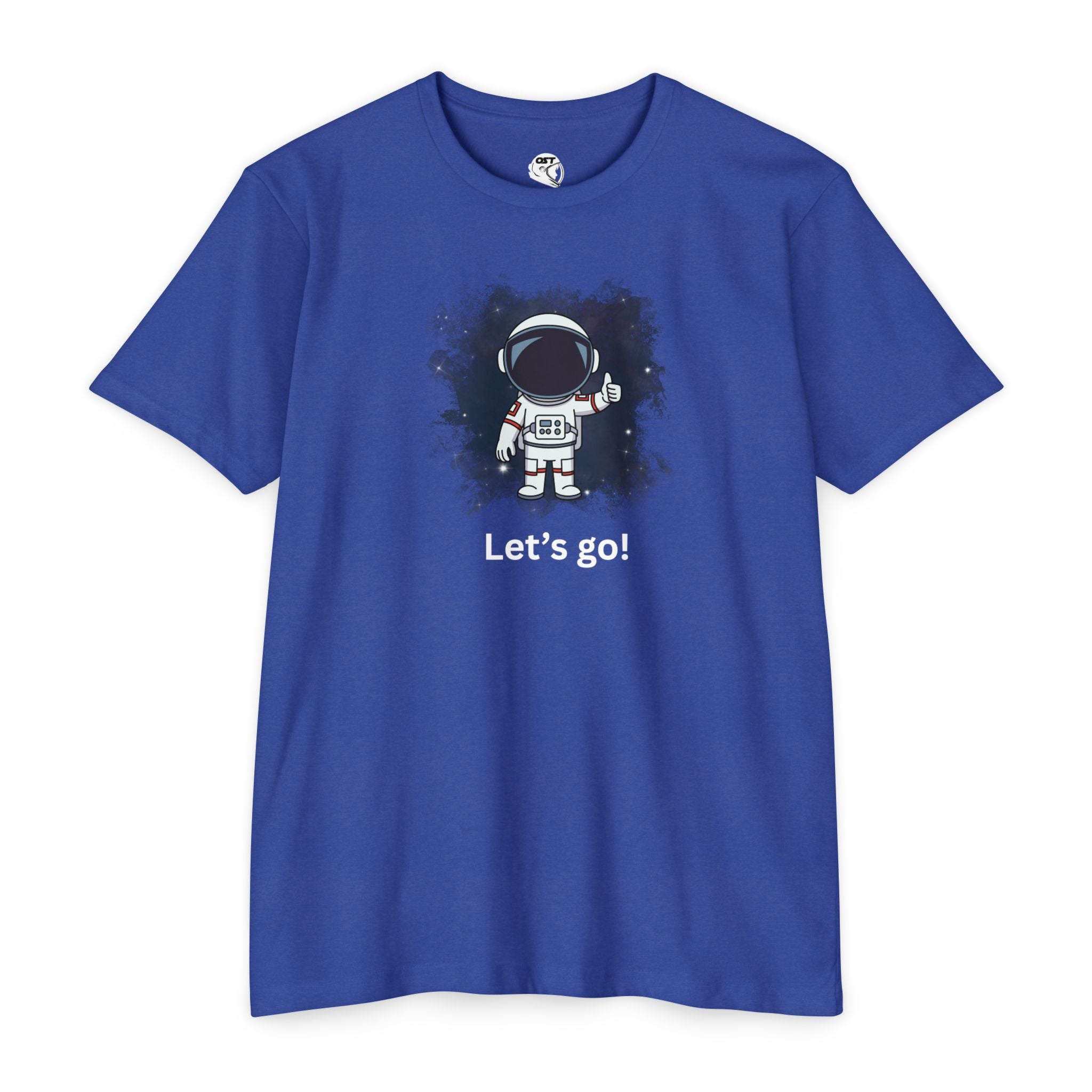 Thumbs Up Astronaut T-shirt | Cute Space Helmet Graphic Tee