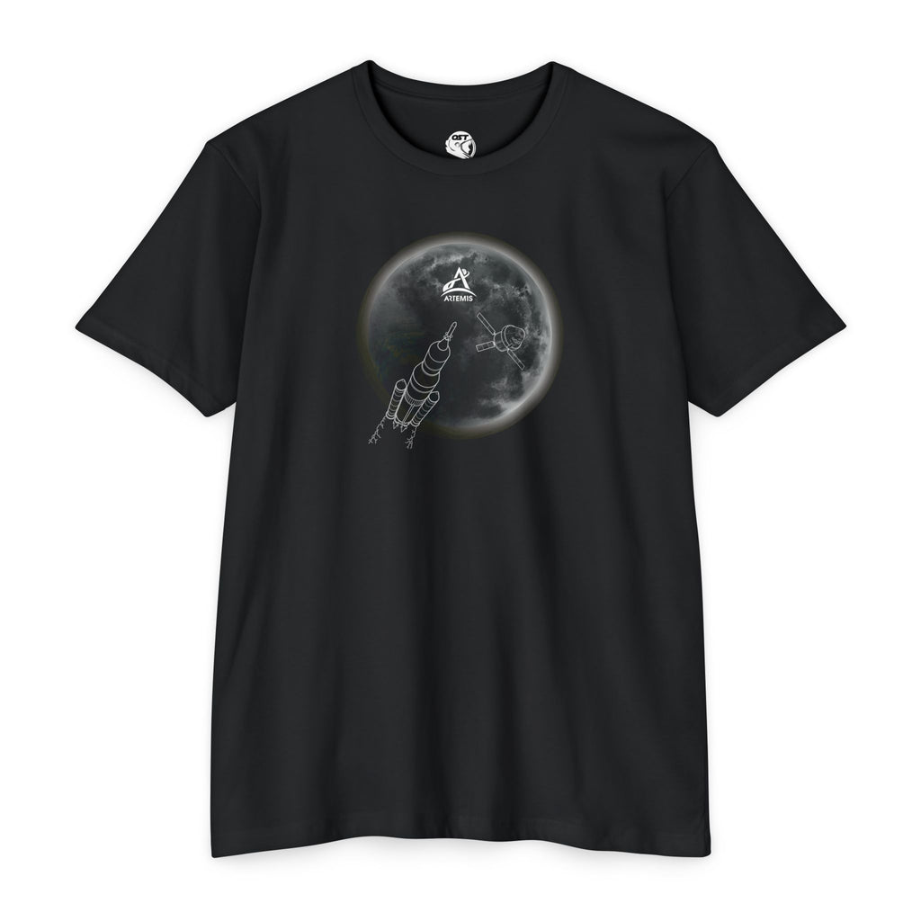 Moon SLS Orion T-shirt | Space Lunar Design