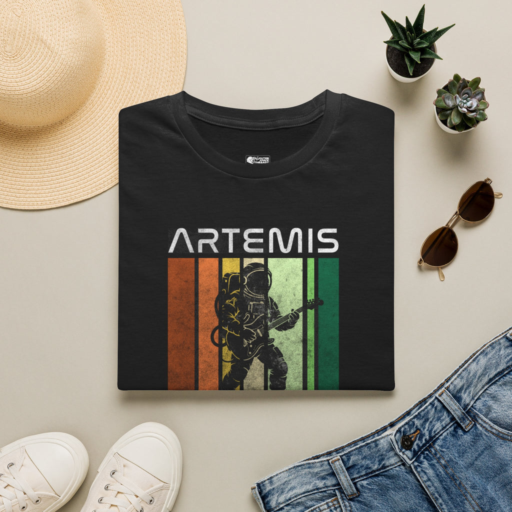 Artemis Retro Astronaut Tee | Space Helmet Graphic T-Shirt