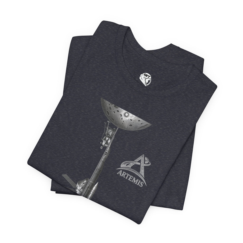 Artemis Orion, Rocket & Lander | Lunar Mission Vintage Graphic Tee