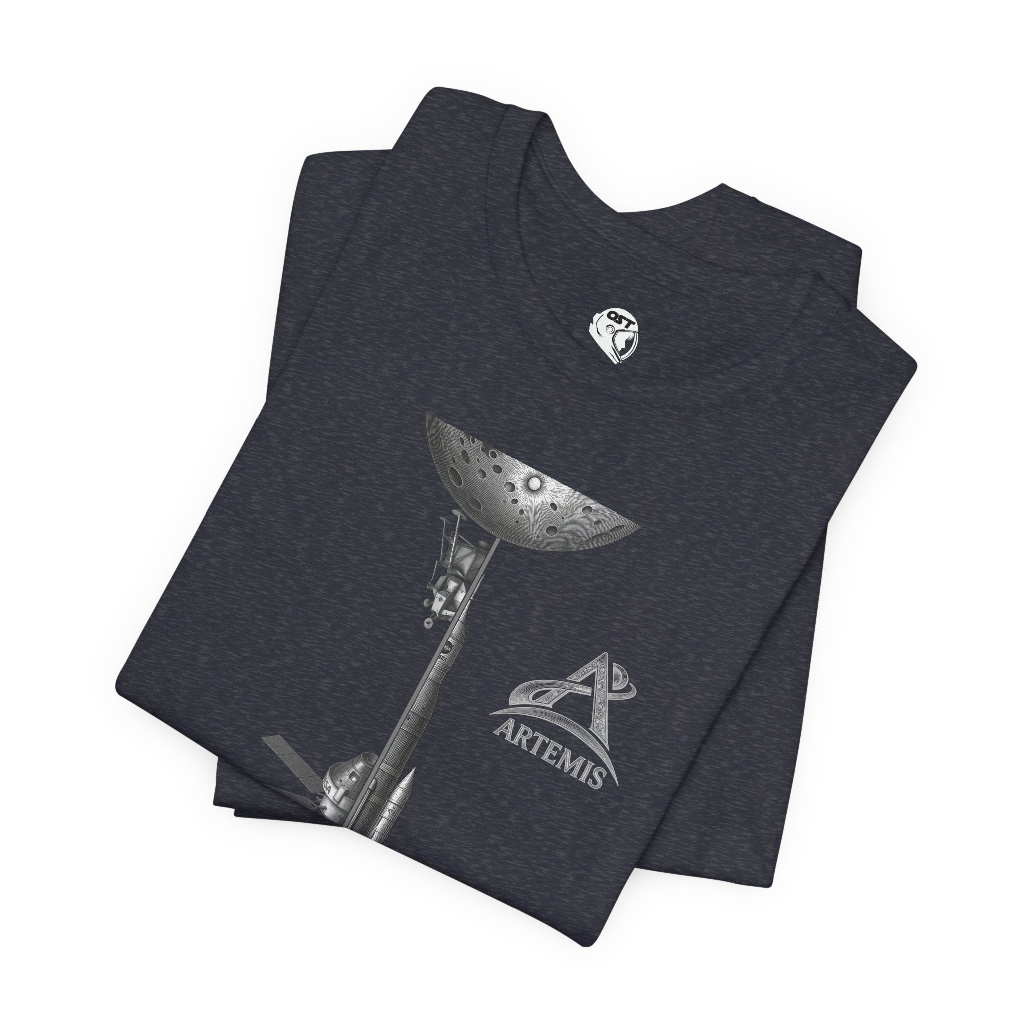 Artemis Orion, Rocket & Lander | Lunar Mission Vintage Graphic Tee