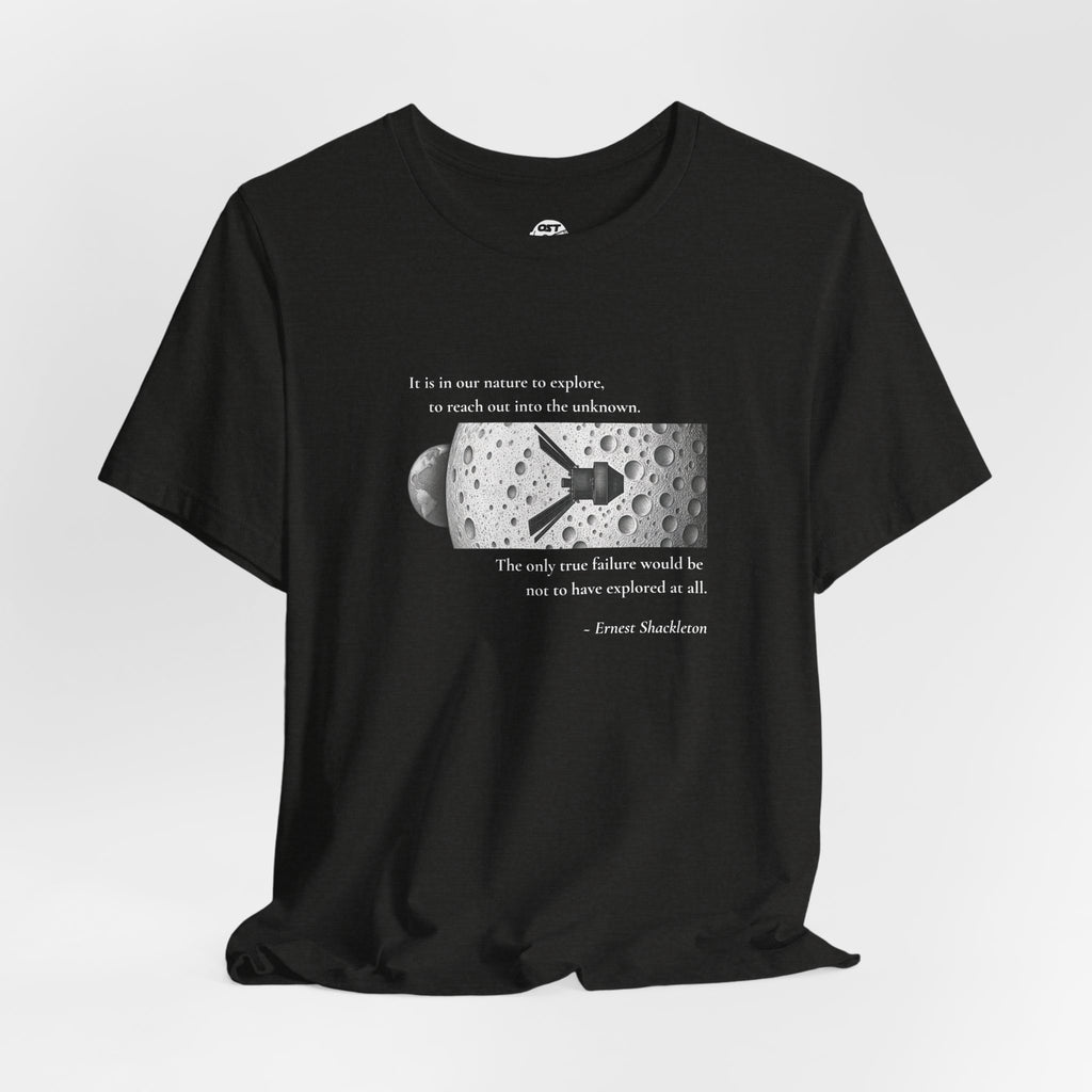 Shackleton 'It's in our nature to explore' T-shirt | Space Mission Graphic Tee