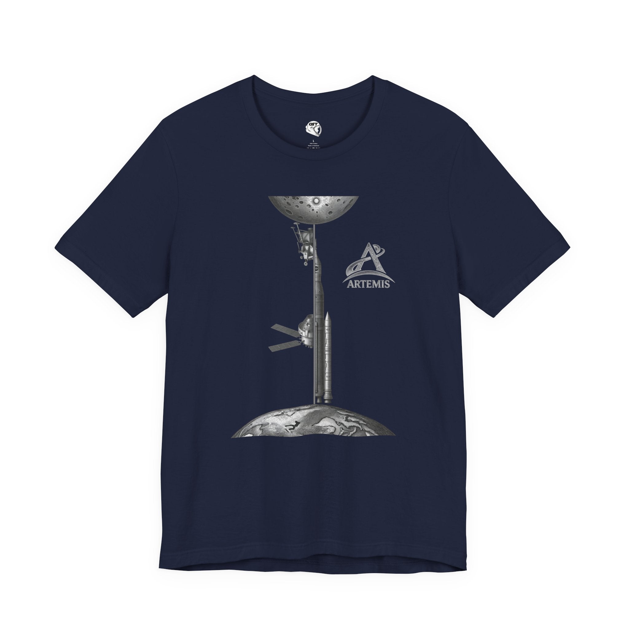 Artemis Orion, Rocket & Lander | Lunar Mission Vintage Graphic Tee