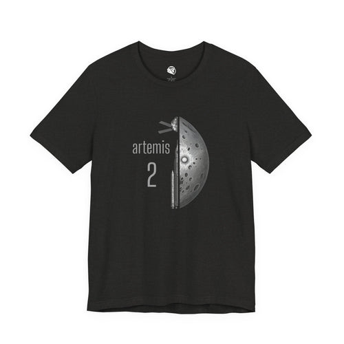 Artemis 2 Mission with Rocket, Orion & Moon T-shirt | Space Mission Vintage Graphic Tee
