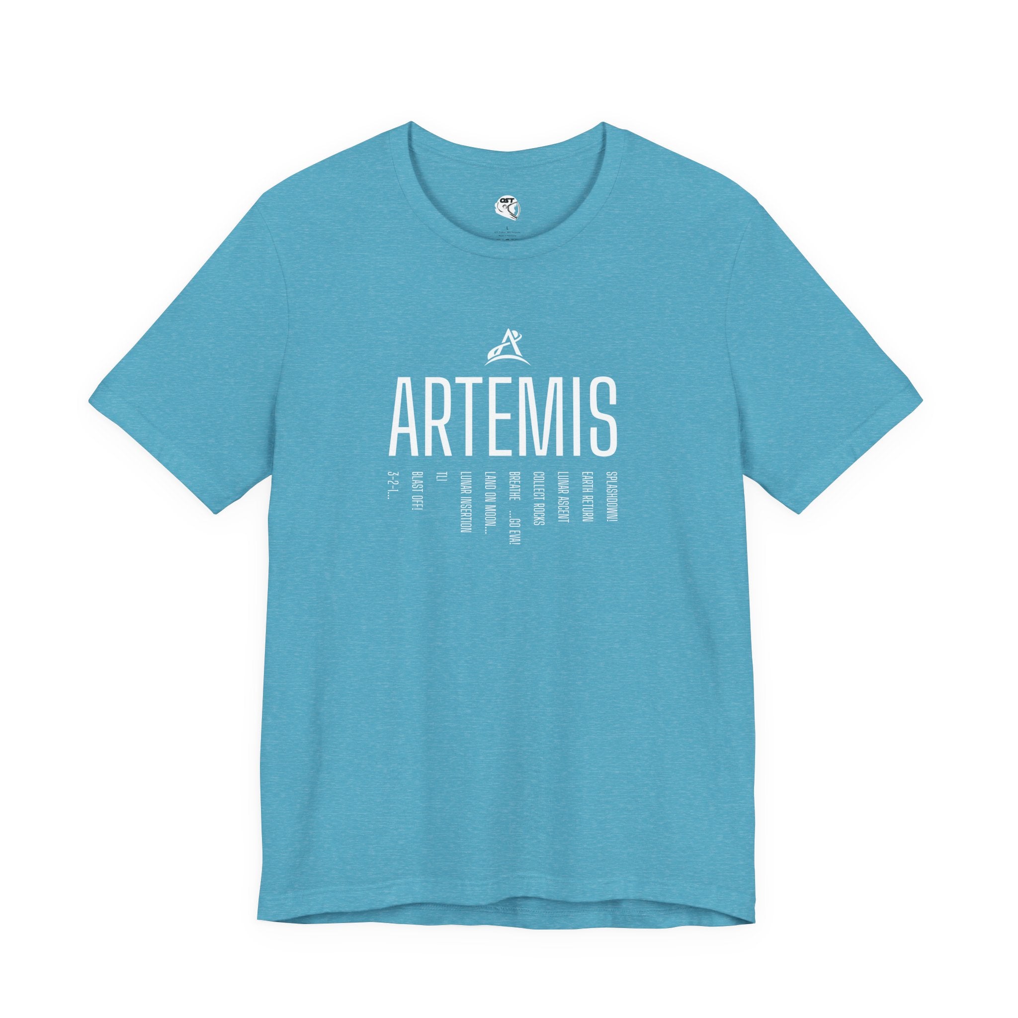 Artemis Mission Timeline T-shirt | Space Mission Graphic Tee