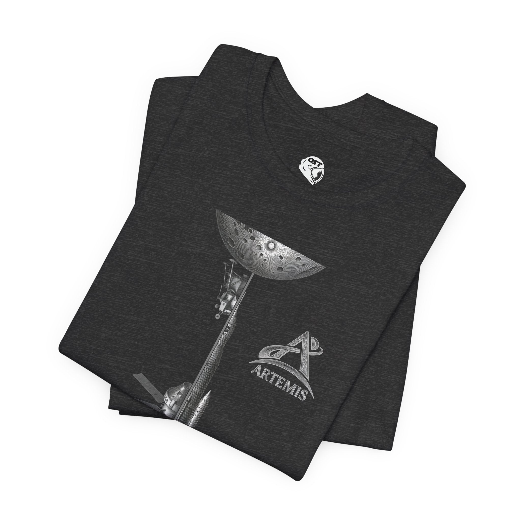 Artemis Orion, Rocket & Lander | Lunar Mission Vintage Graphic Tee