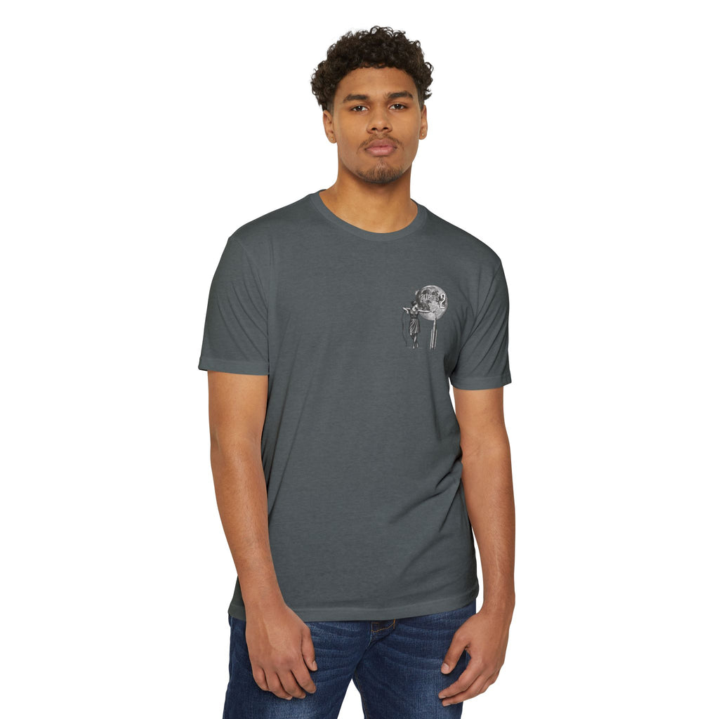 Artemis 2 Free Return Trajectory T-shirt | Spacecraft Moon Mission Tee
