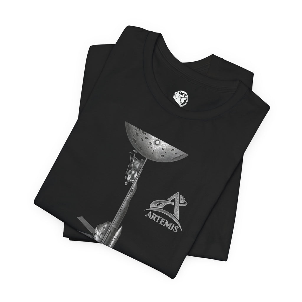 Artemis Orion, Rocket & Lander | Lunar Mission Vintage Graphic Tee