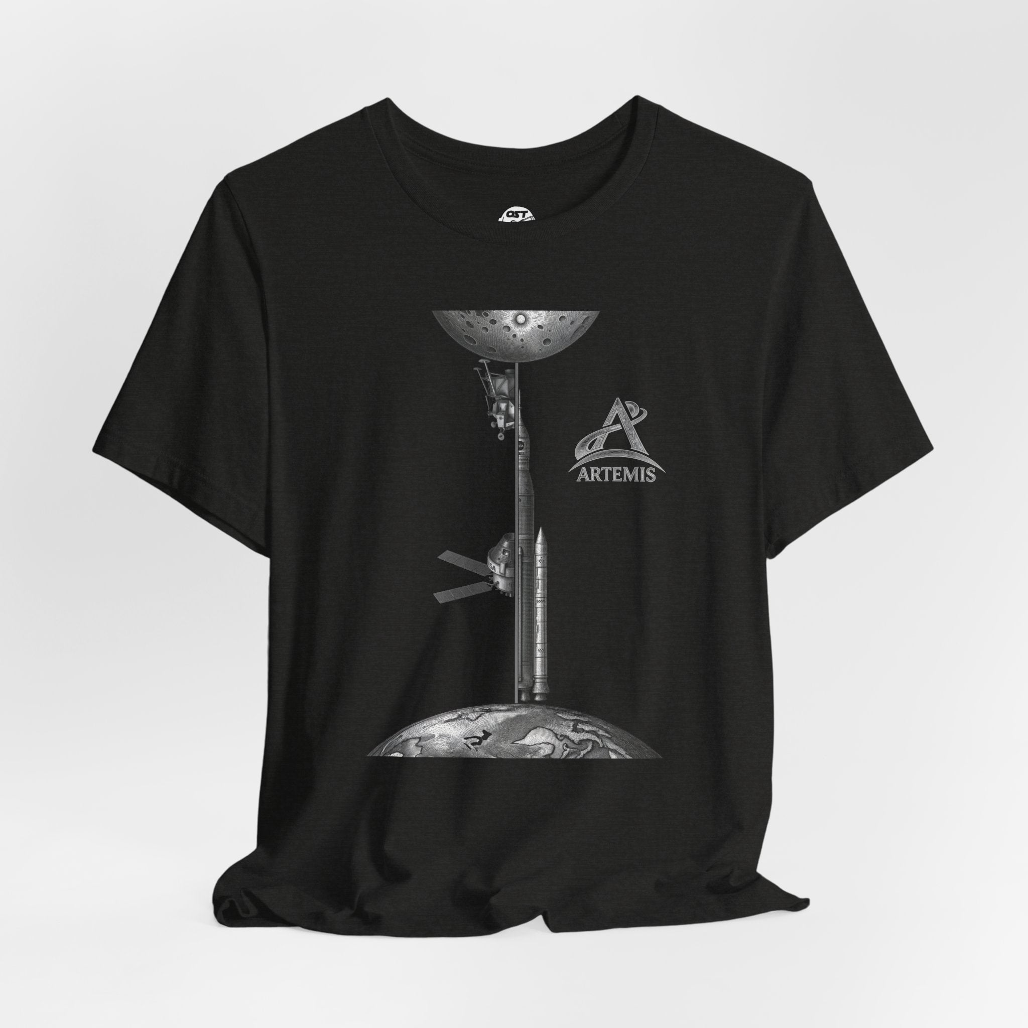Artemis Orion, Rocket & Lander | Lunar Mission Vintage Graphic Tee