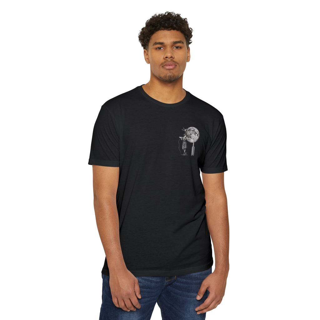 Artemis 2 Free Return Trajectory T-shirt | Spacecraft Moon Mission Tee
