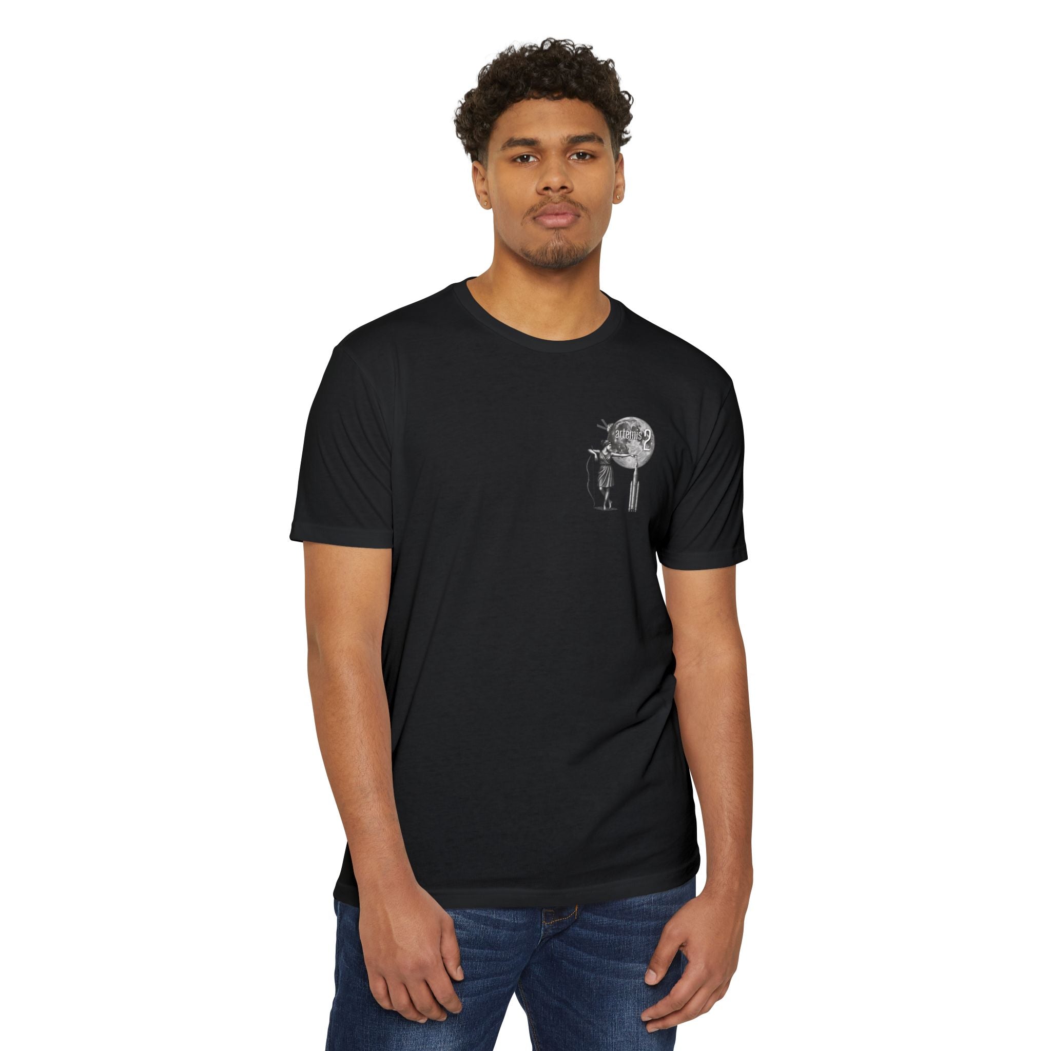 Artemis 2 Free Return Trajectory T-shirt | Spacecraft Moon Mission Tee