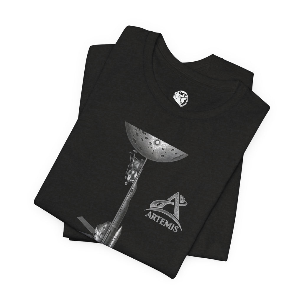 Artemis Orion, Rocket & Lander | Lunar Mission Vintage Graphic Tee