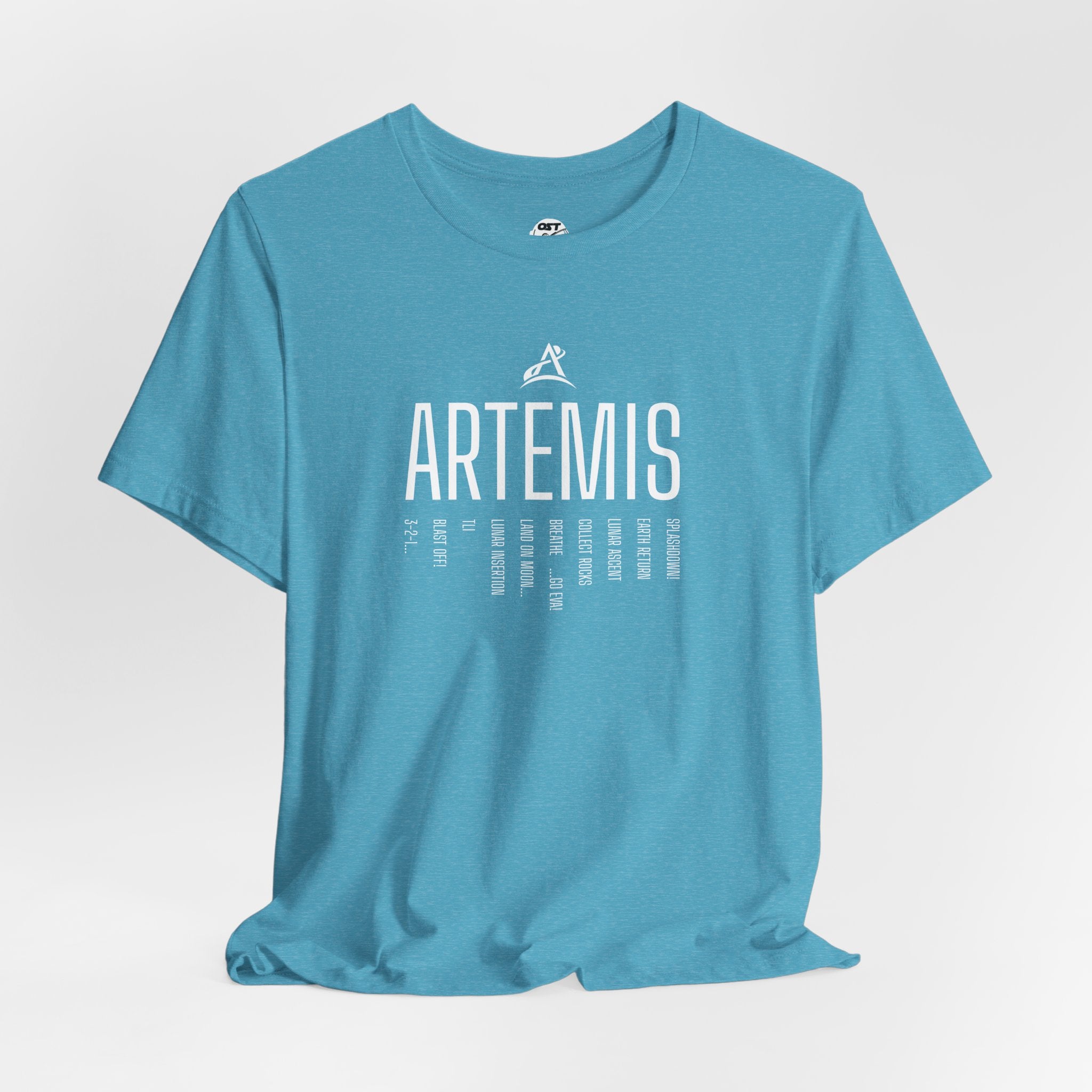 Artemis Mission Timeline T-shirt | Space Mission Graphic Tee
