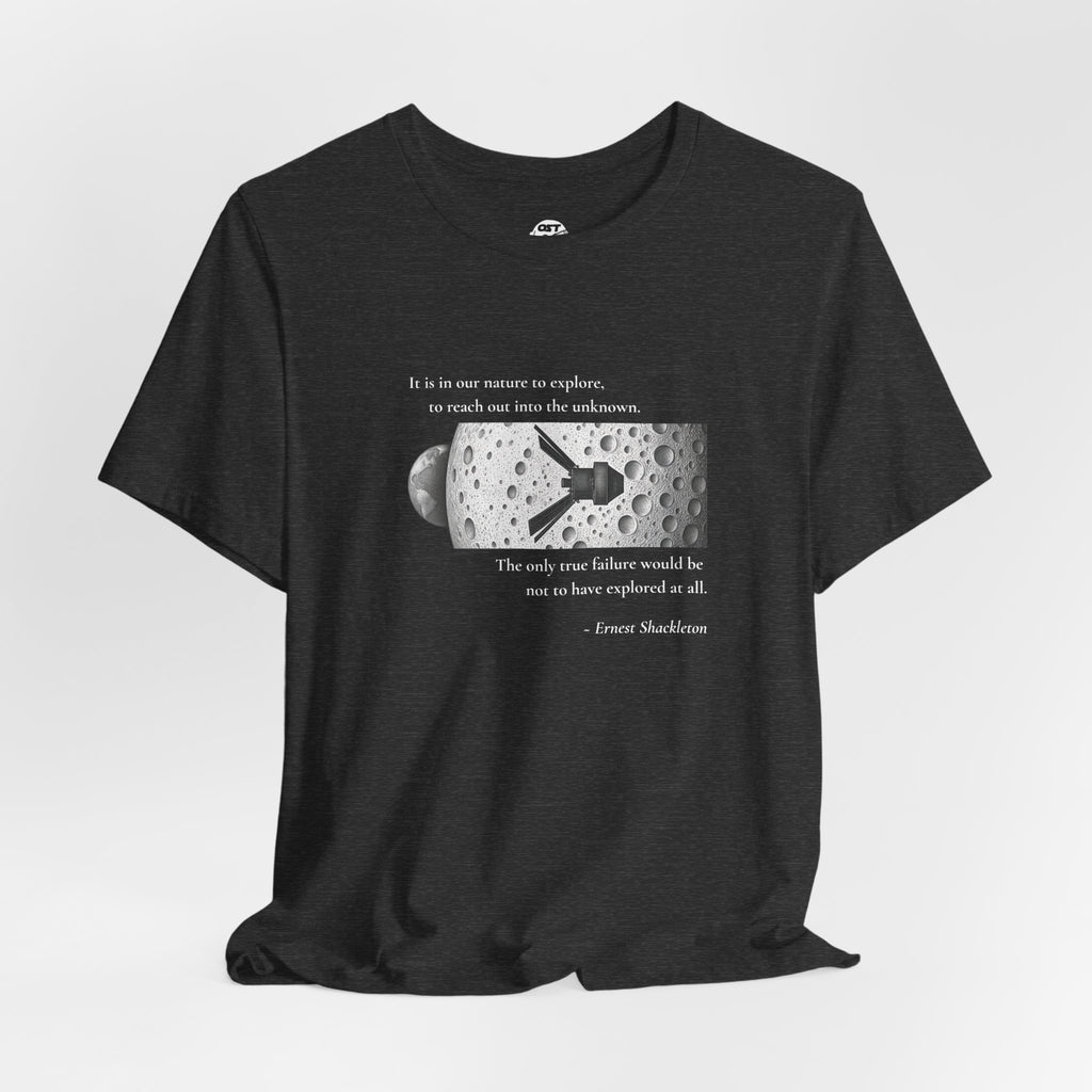 Shackleton 'It's in our nature to explore' T-shirt | Space Mission Graphic Tee
