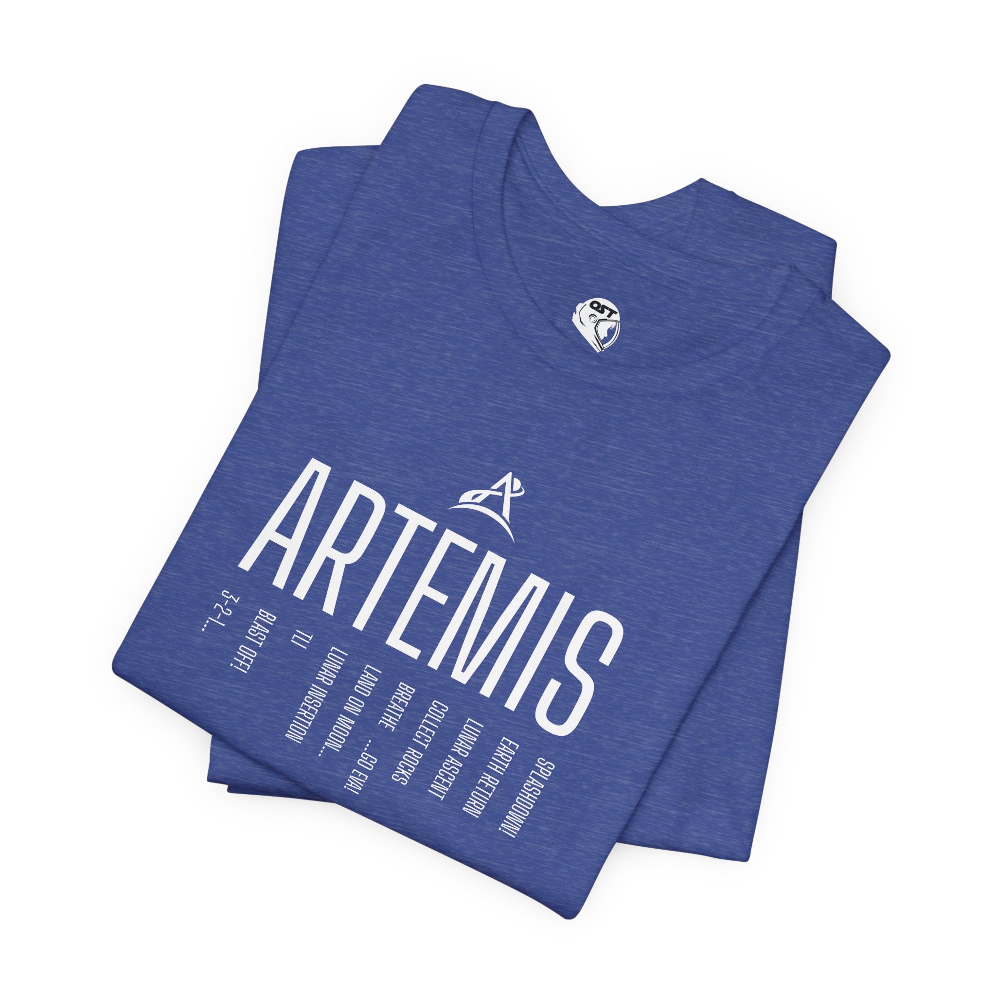 Artemis Mission Timeline T-shirt | Space Mission Graphic Tee