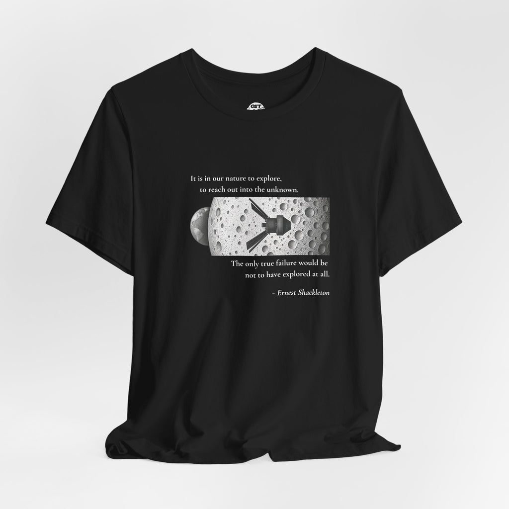 Shackleton 'It's in our nature to explore' T-shirt | Space Mission Graphic Tee