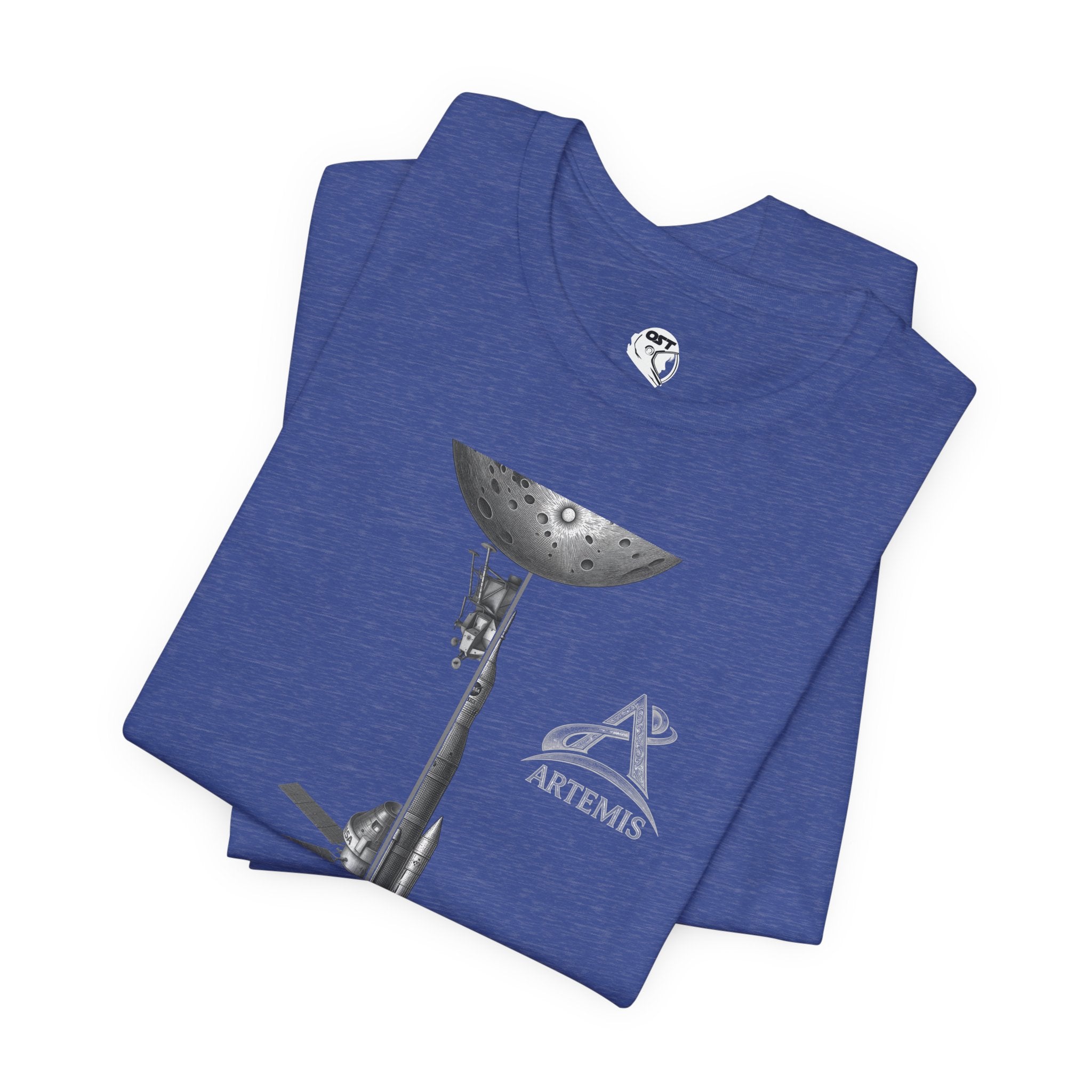 Artemis Orion, Rocket & Lander | Lunar Mission Vintage Graphic Tee