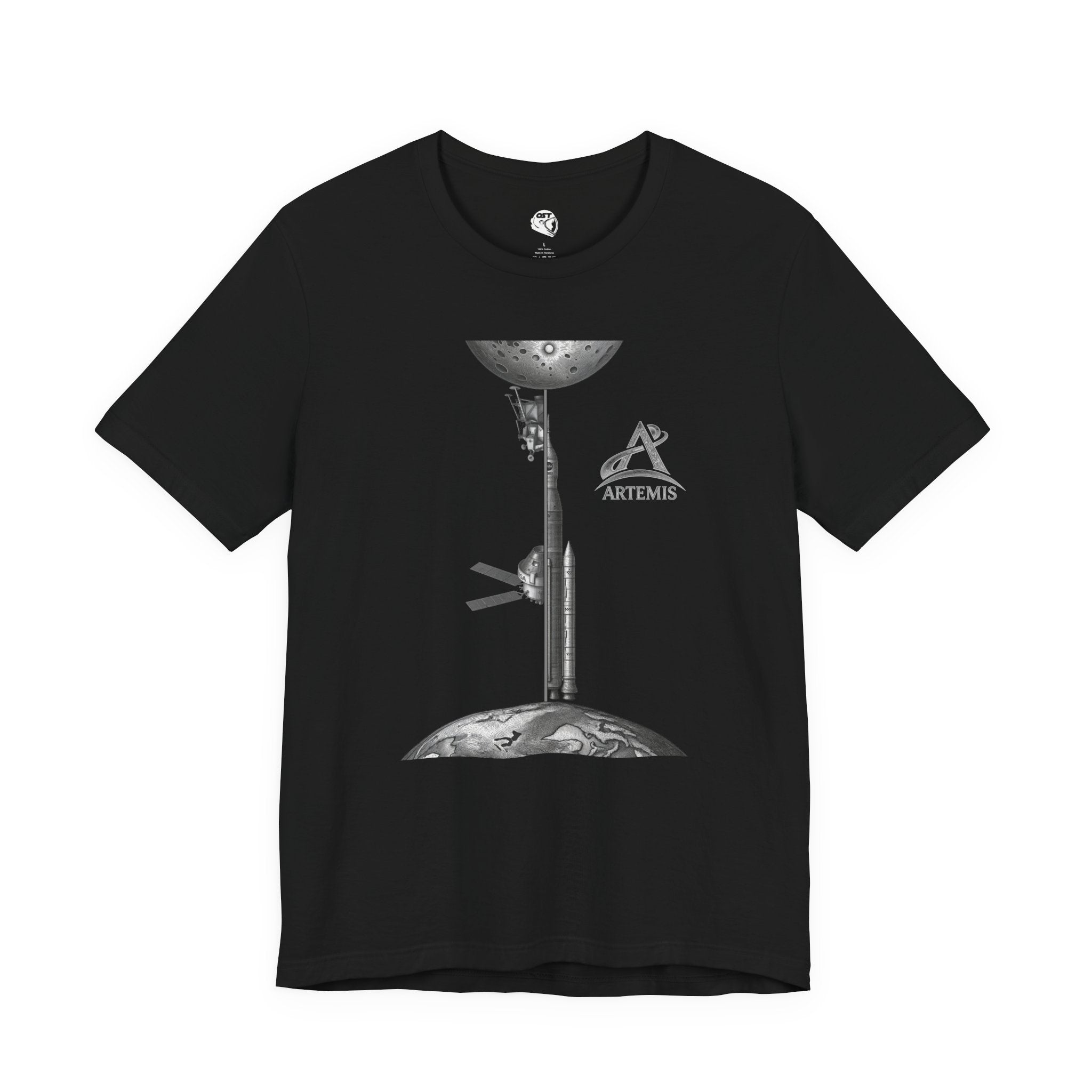 Artemis Orion, Rocket & Lander | Lunar Mission Vintage Graphic Tee